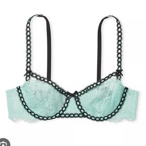 Victoria's Angel Dream Angels Wicked Unlined Lace Balconette Bra